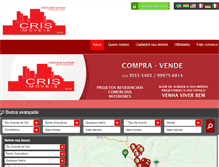 Tablet Screenshot of crisimoveis.com